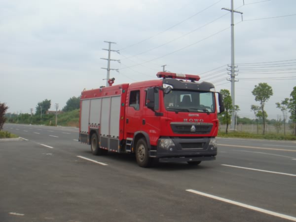 江特牌JDF5163GXFSG50型水罐消防車(chē)